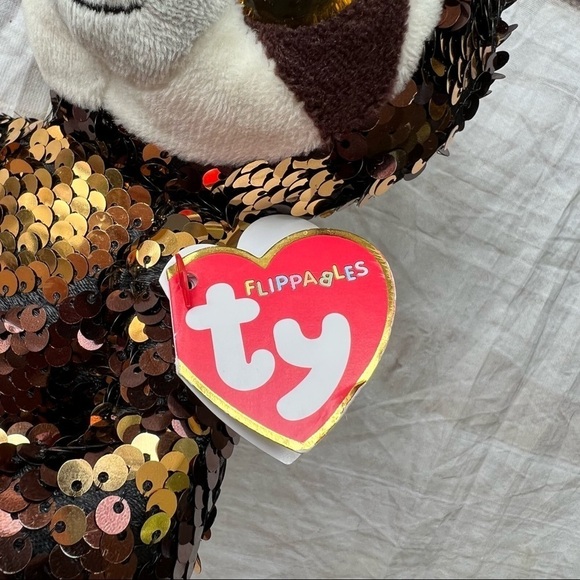 Ty‎ Flippables Sequined Dangler Sloth Adorable Stuffed Animal Kids Toy - Picture 7 of 8